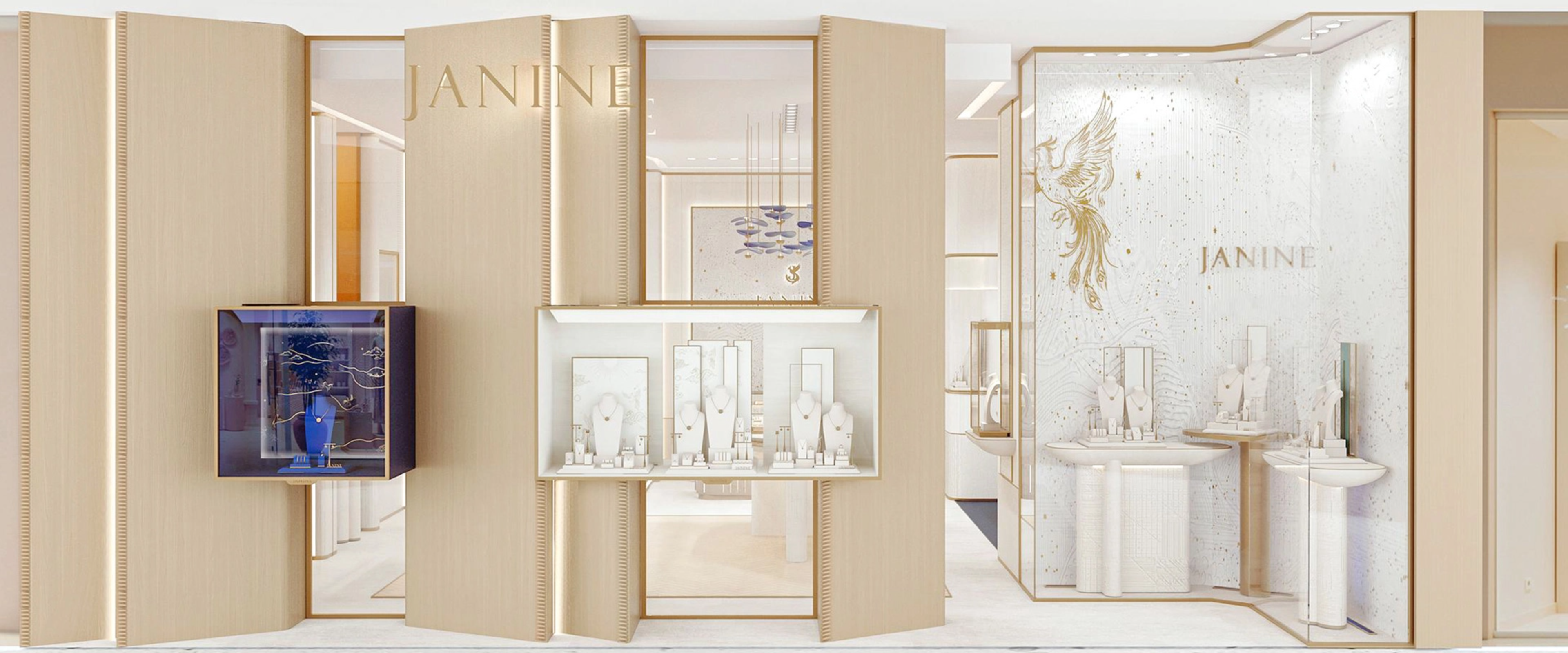 Interiorul unui magazin JANINE